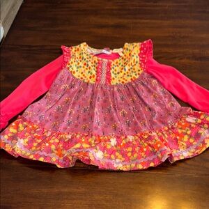 Matilda, Jane & coral Southern style layered tops size 10 girls(2 tops)